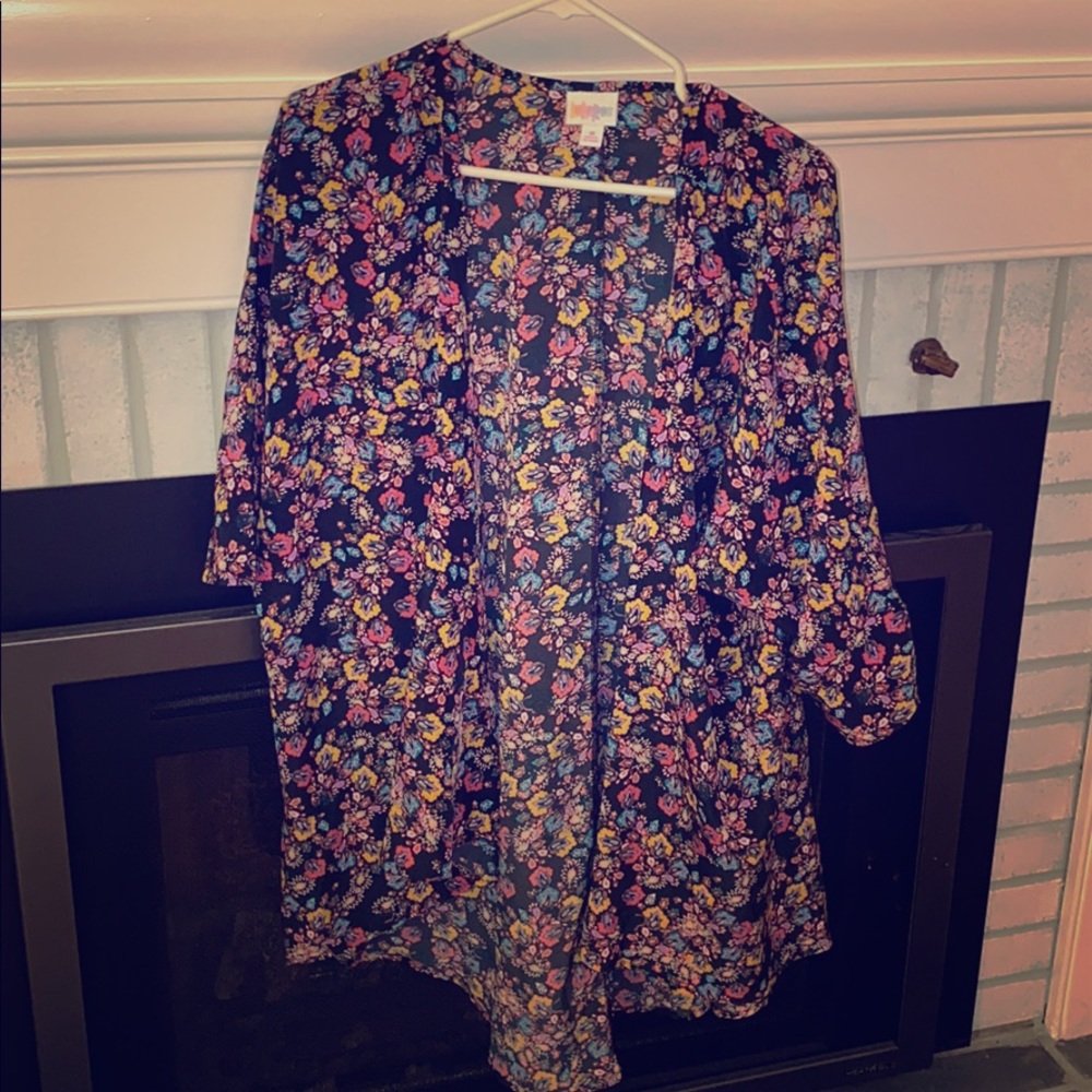 Lularoe open front high low cardigan
